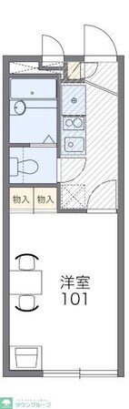レオパレスペガサス1の物件間取画像